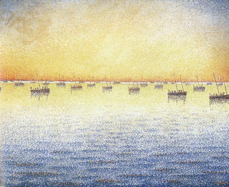 Paul Signac concarneau oil painting image